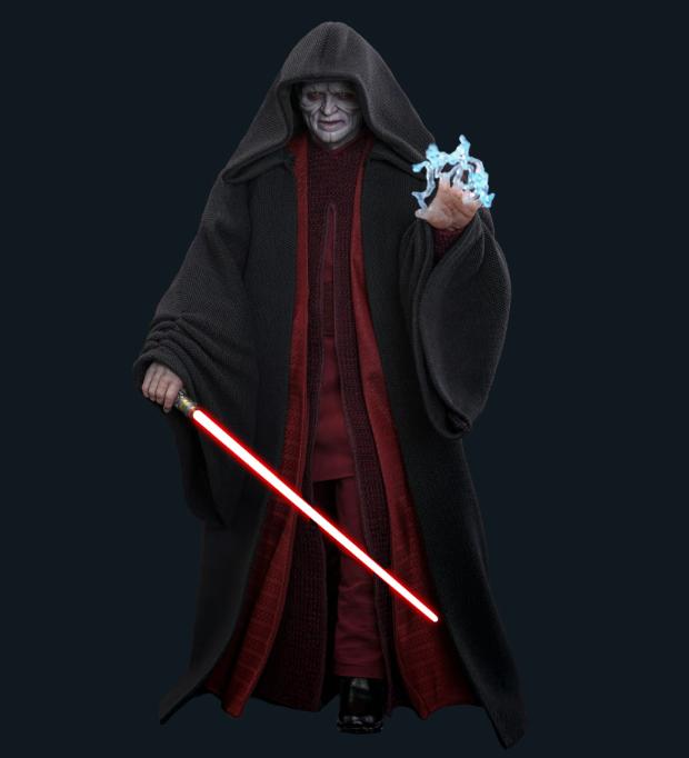 Ready! Hot Toys MMS805 Star Wars: Revenge of the Sith 1/6 Palpatine (Darth Sidious)