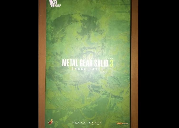 New! HOT TOYS VGM15 METAL GEAR SOLID SNAKE EATER 1/6 NAKED SNAKE Non-refundable