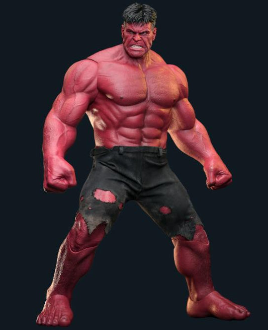 Ready! Hot Toys MMS797 Captain America: Brave New World 1/6 Red Hulk