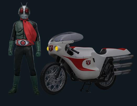 Ready! Hot Toys TMS149 Kamen Rider 1/6 Kamen Rider No. 2 and Cyclone