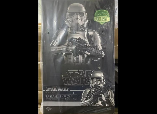 Hot Toys MMS615 Star Wars 1/6 Stormtrooper Chrome Version