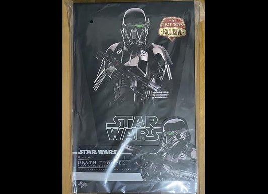 Ready! Hot Toys MMS621 STAR WARS 1/6 DEATH TROOPER (BLACK CHROME VERSION)