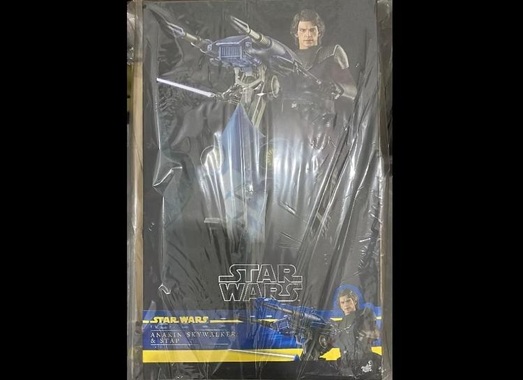 In Stock! Hot Toys TMS020 STAR WARS THE CLONE WARS ANAKIN SKYWALKER AND STAP