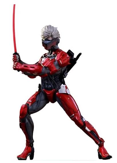 HOT TOYS VGM19 METAL GEAR RISING : REVENGEANCE 1/6 RAIDEN (INFERNO ARMOR)