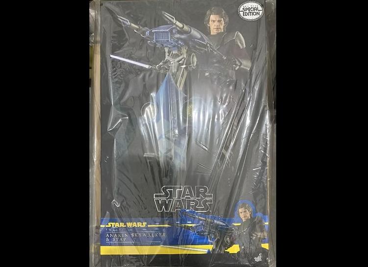 Ready Hot Toys TMS020 STAR WARS THE CLONE WARS ANAKIN SKYWALKER AND STAP Special