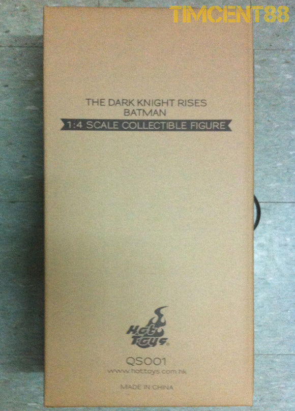 Hot Toys QS001 The Dark Knight Rises 1/4 Batman Regular Non-refundable!