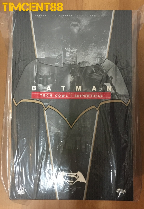 Hot Toys MMS342 BATMAN V SUPERMAN 1/6 BATMAN WITH TECH COWL & SNIPER RIFLE