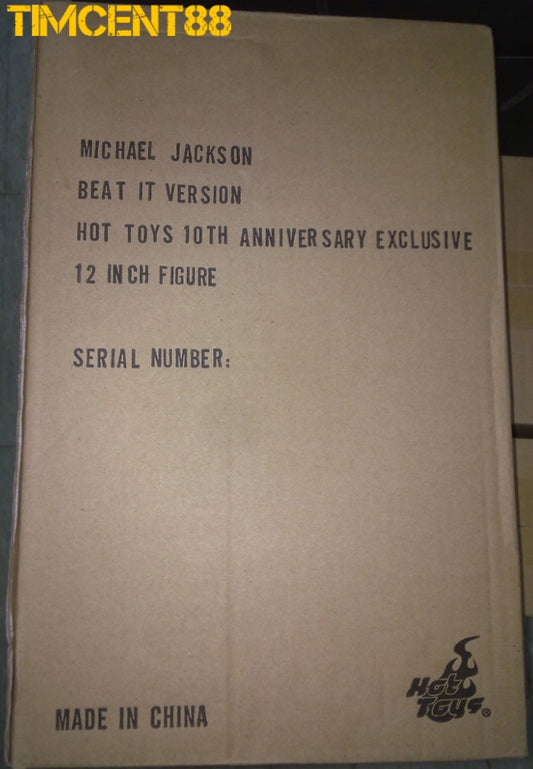 New! HOT TOYS MIS10 MICHAEL JACKSON 1/6 BEAT IT Non-refundable