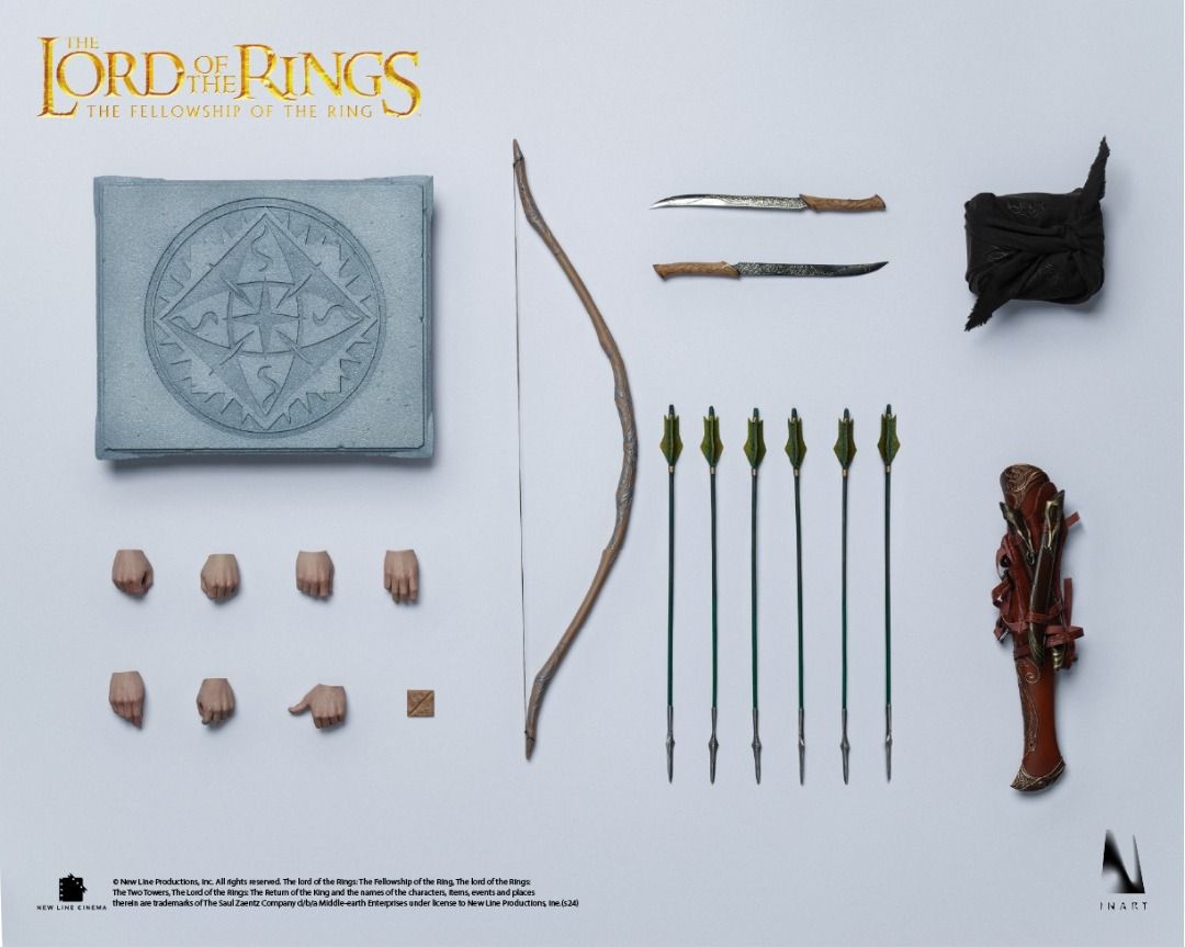 Ready InArt A014D1 The Lord of the Rings: The Fellowship of the Ring 1/6 Legolas