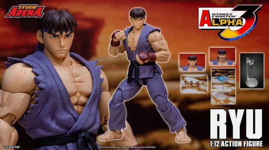 Storm Arena collectibles Street Fighters Alpha 3 1/12 Ryu (Purple) Image Anime Exclusive