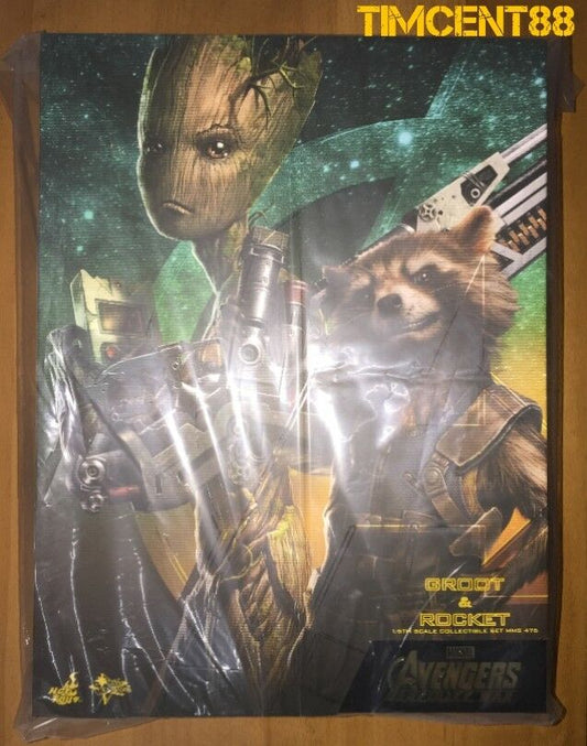 Hot Toys MMS476 AVENGERS: INFINITY WAR 1/6 GROOT & ROCKET
