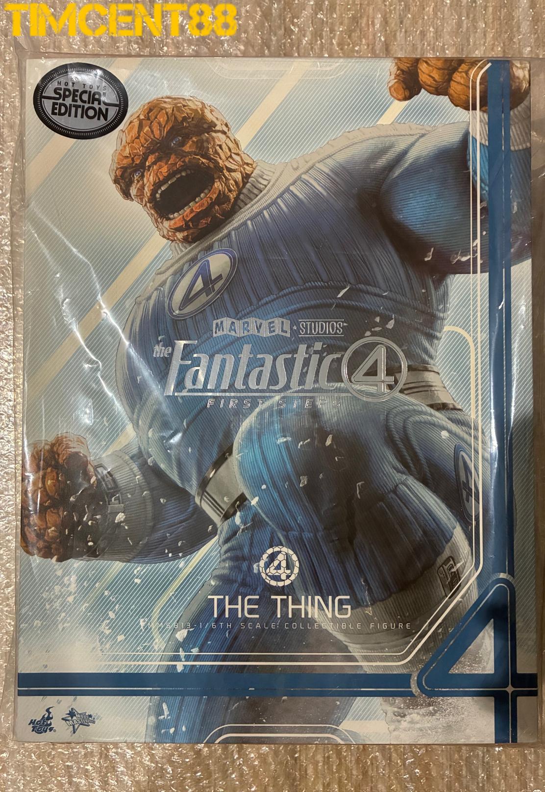 Ready! Hot Toys MMS813B The Fantastic Four: First Steps 1/6 The Thing Special Edition