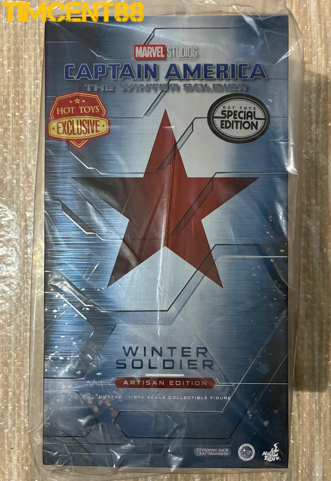 Ready! Hot Toys MMS790AEB Captain America 1/6 The Winter Soldier (Artisan) Special Edition