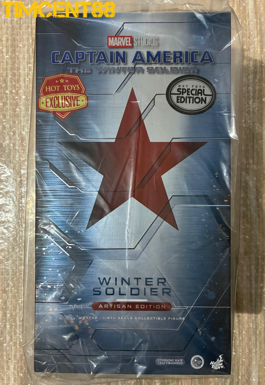Ready! Hot Toys MMS790AEB Captain America 1/6 The Winter Soldier (Artisan) Special Edition