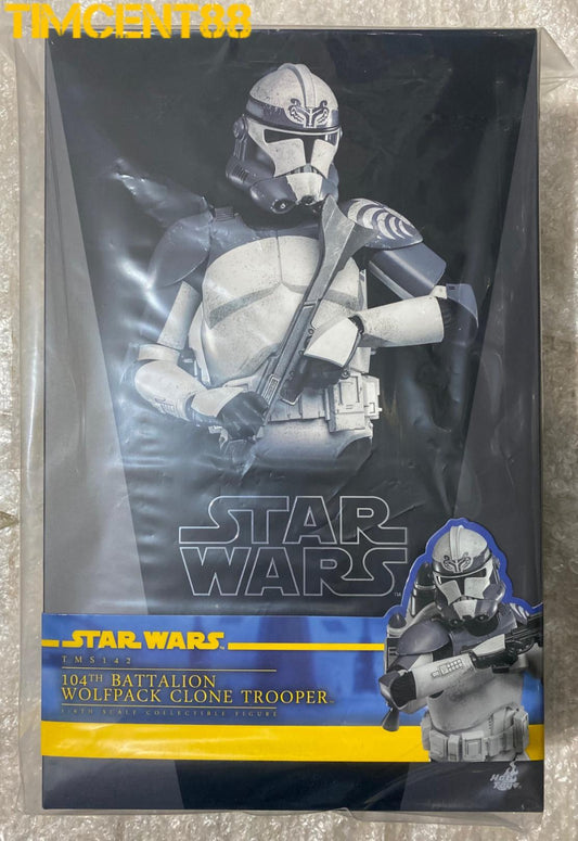 Hot Toys TMS142 Star Wars The Clone Wars 104th Battalion Wolfpack Clone Trooper