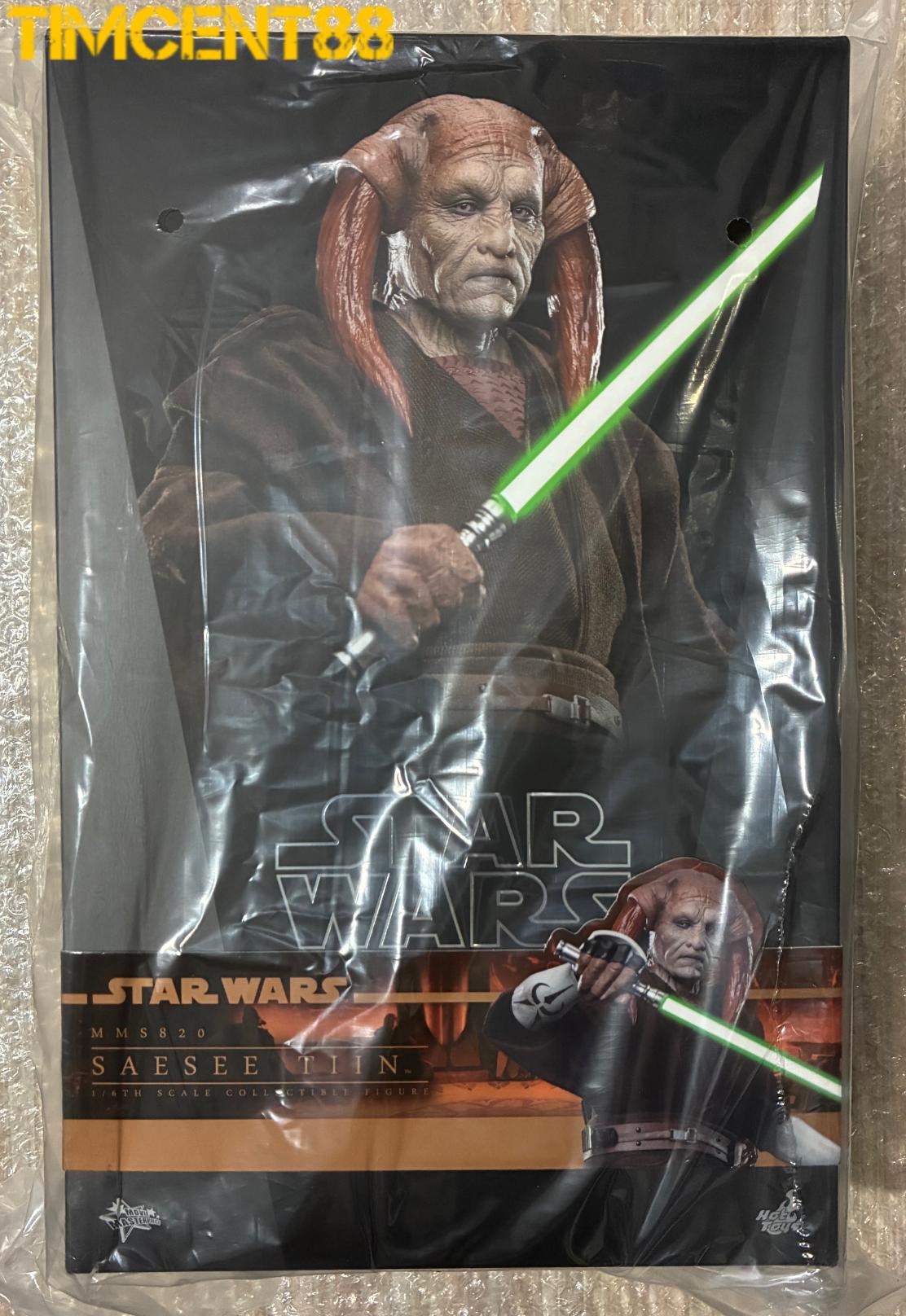 Ready Hot Toys MMS820 Star Wars III Revenge of the Sith 1/6 Saesee Tiin