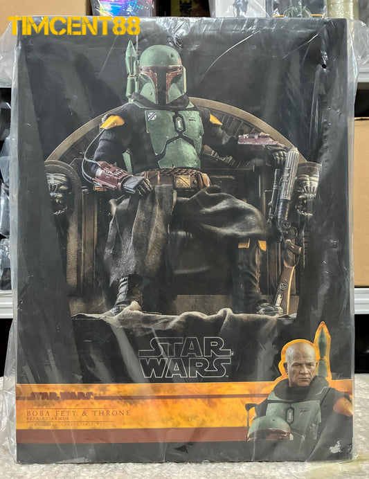 Ready Hot Toys TMS056 Star Wars 1/6 Boba Fett Repaint Armor Throne Regular
