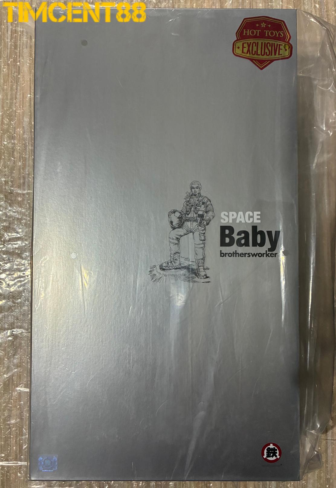Ready! Hot toys AMC041 Brothersfree x Hot Toys 1/6 Space Worker Baby (Brothersfree 25th Silver Galaxy Version)