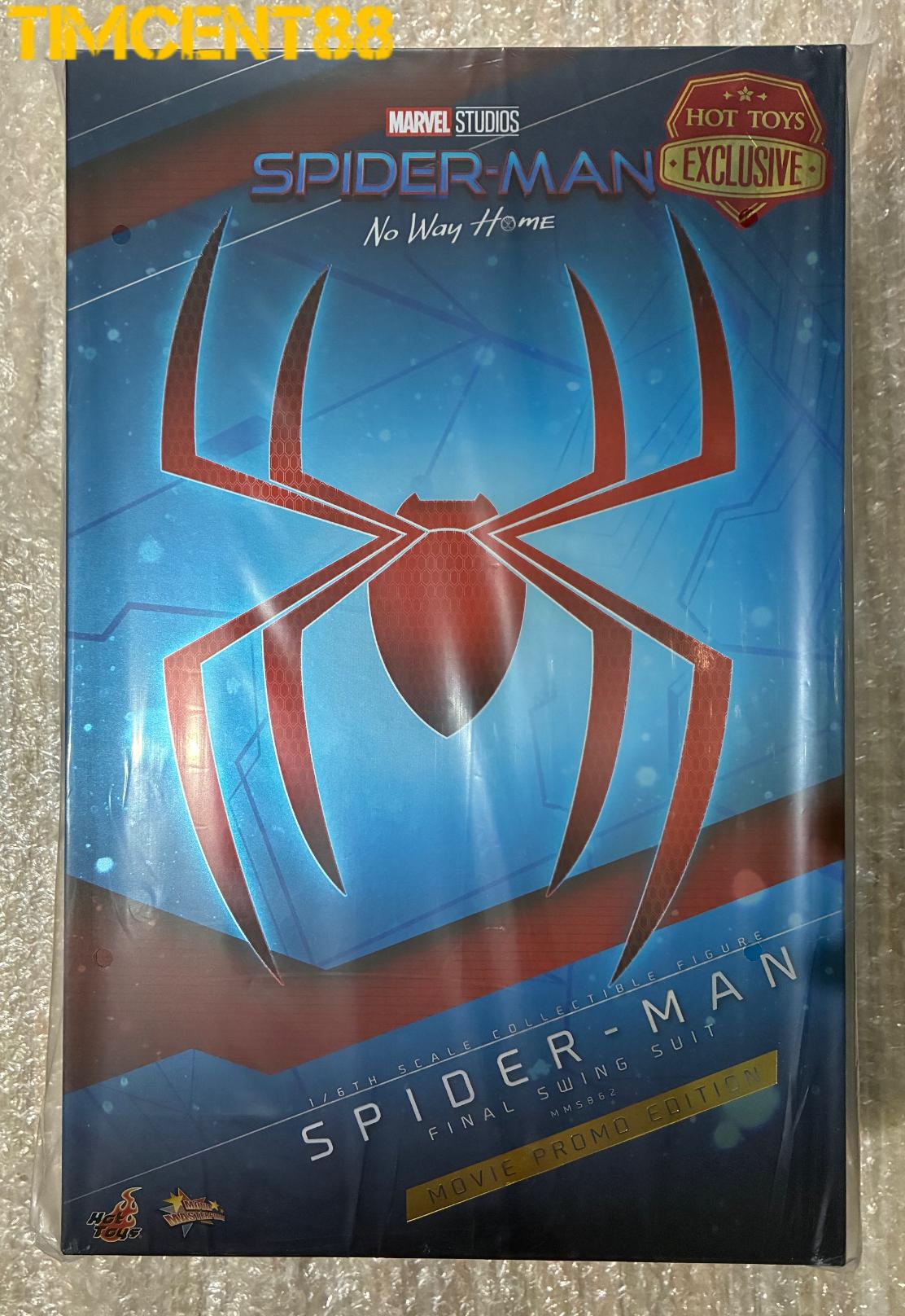 Hot Toys MMS862 Spider-Man: No Way Home 1/6 Spider-Man (Final Swing Suit) (Movie Promo Edition)