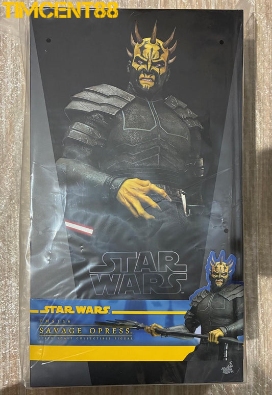 Ready! Hot Toys TMS136 Star Wars: The Clone Wars 1/6 Savage Opress