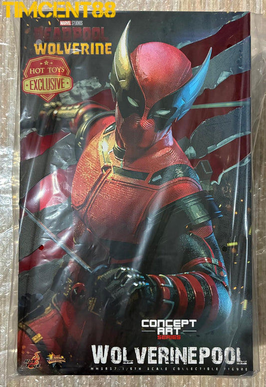 Ready! Hot Toys MMS857 Deadpool & Wolverine 1/6 Wolverinepool