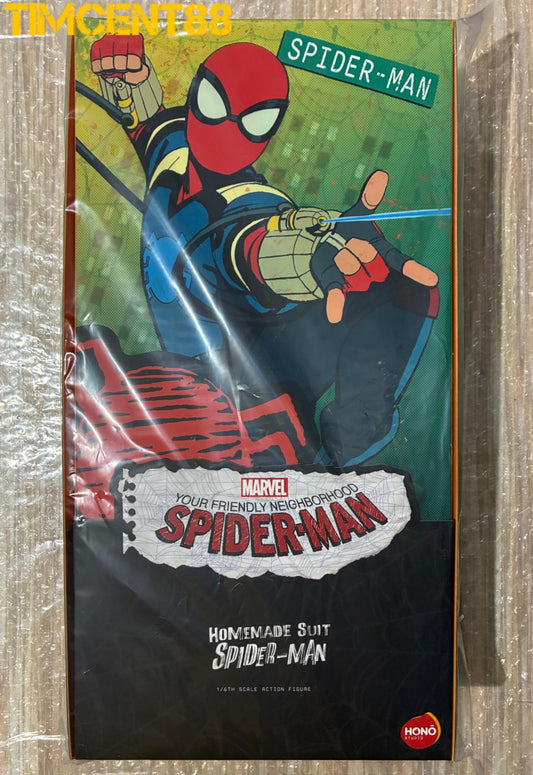 Ready! Hono Studio HS07 Your Friendly Neighborhood 1/6 Spider-Man (Homemade Suit)