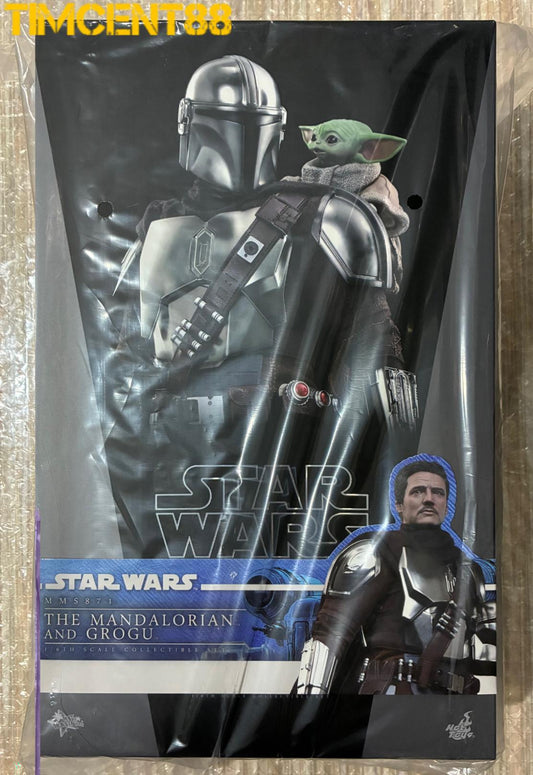 Ready! Hot Toys MMS871 Star Wars: The Mandalorian & Grogu 1/6 The Mandalorian & Grogu Set