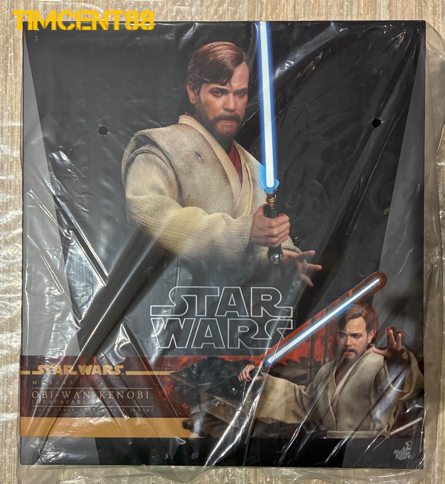 Ready! Hot Toys MMS843 Star Wars: Revenge of the Sith 1/6 Obi-Wan Kenobi (Mustafar)