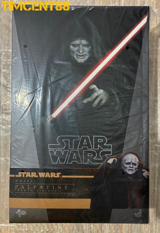 Ready! Hot Toys MMS805 Star Wars: Revenge of the Sith 1/6 Palpatine (Darth Sidious)