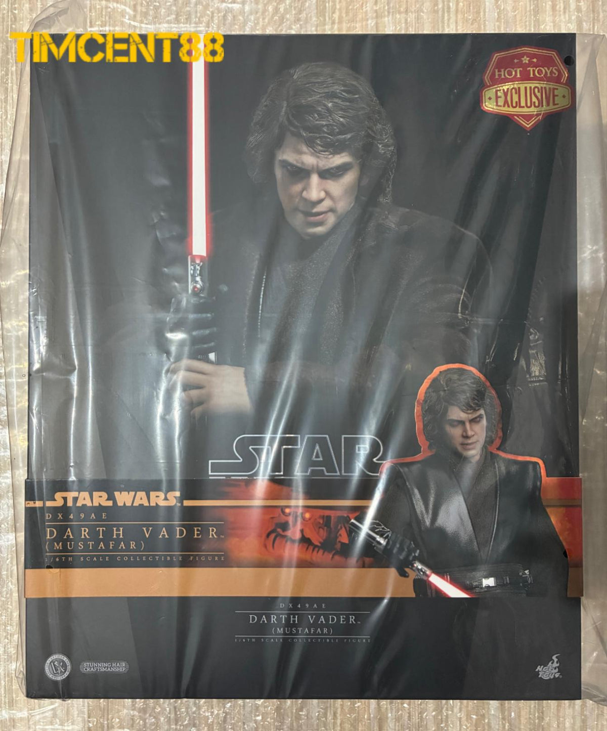Ready! Hot Toys DX49AE Star Wars 1/6 Anakin Skywalker Darth Vader (Mustafar) Artisan Edition