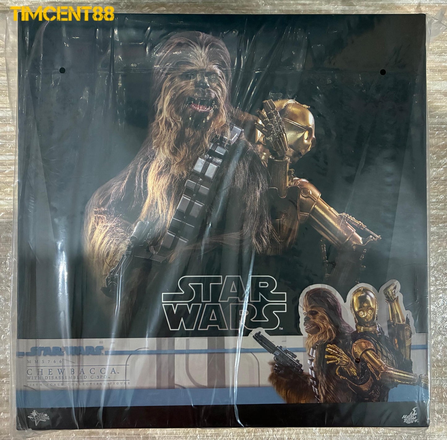 Hot Toys MMS766 Star Wars The Empire Strikes Back Chewbacca & Disassembled C-3PO