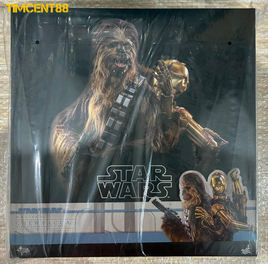 Hot Toys MMS766 Star Wars The Empire Strikes Back Chewbacca & Disassembled C-3PO