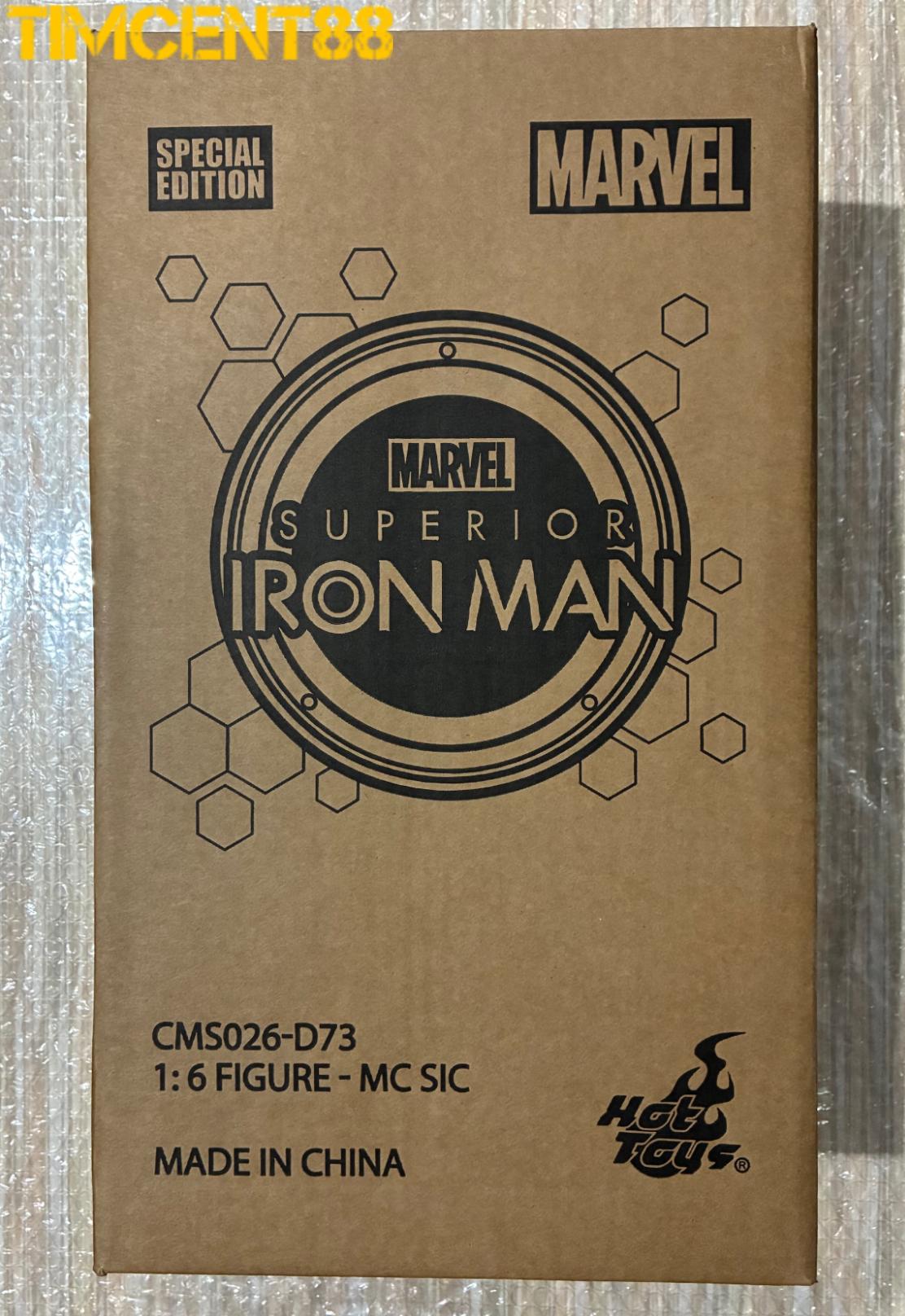 Ready! Hot Toys CMS026D73B Marvel Comics 1/6 Superior Iron Man Special Edition