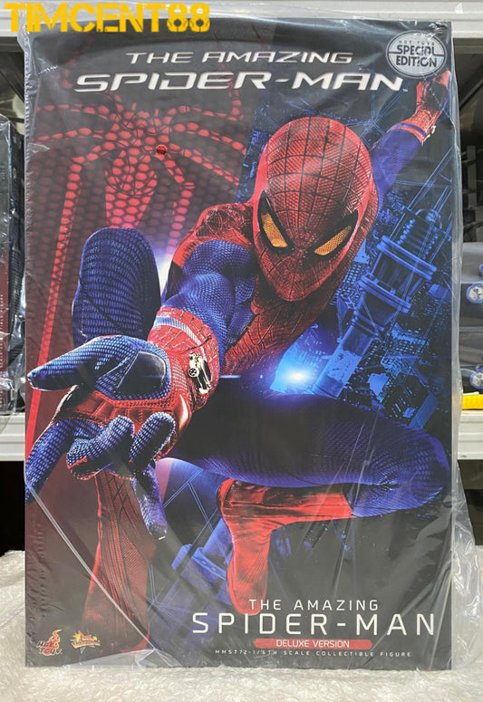 Ready! Hot Toys MMS772B 1/6 The Amazing Spider-Man Deluxe Special Edition