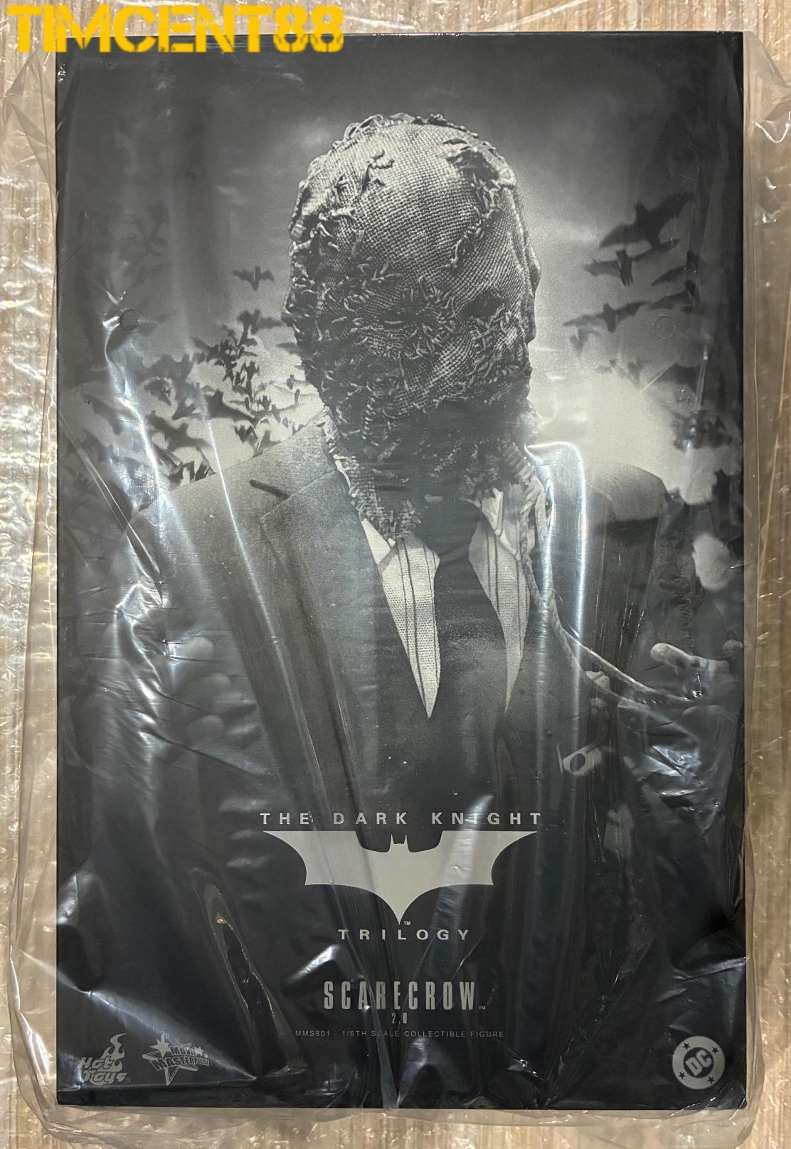 Ready! Hot Toys MMS801 Batman Begins 1/6 Scarecrow (2.0)