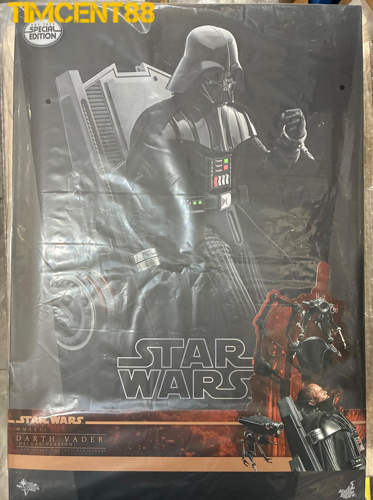 Ready! Hot Toys MMS811B Star Wars: Revenge of the Sith 1/6 Darth Vader Deluxe Version Special Edition