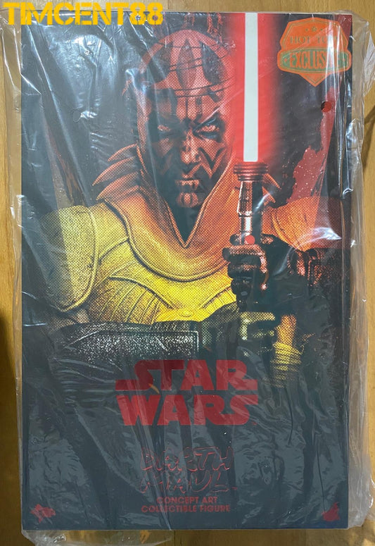 Hot Toys MMS778B Star Wars I The Phantom Menace 1/6 Darth Maul Concept Art Japan