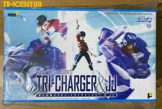 Ready! Pose+ Metal Series Zillion Tri-charger & JJ 赤い光弾ジリオン