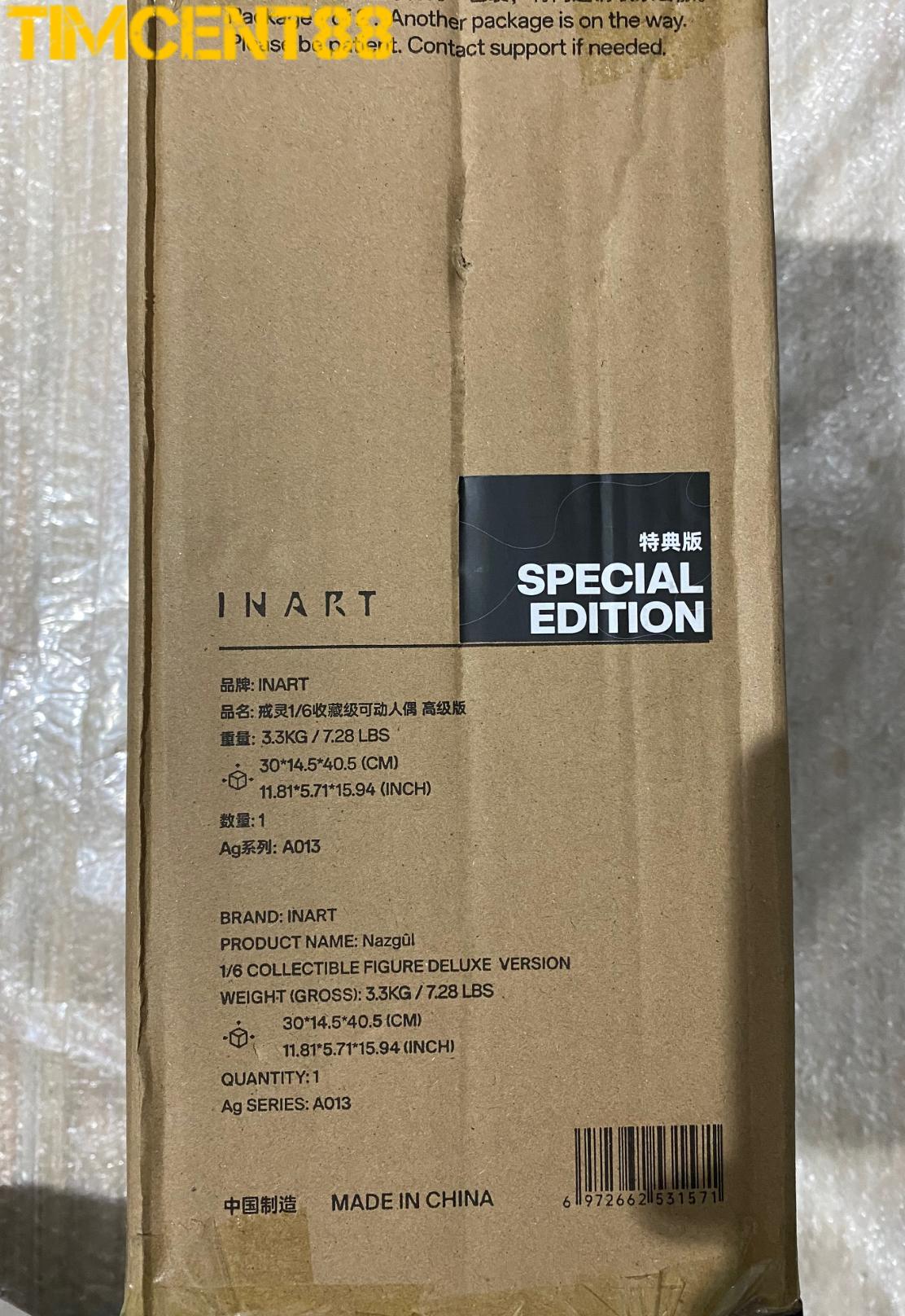 InArt A013D1 The Lord of the Rings 1/6 Nazgûl Deluxe Horse & Exclusive Sword